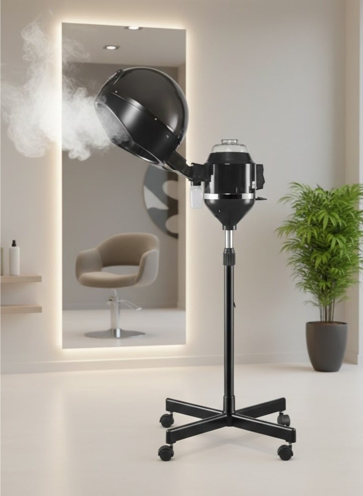 Globalstar Head Steamer Black – Professional Hair and Facial Steamer for Deep Hydration - Image 2